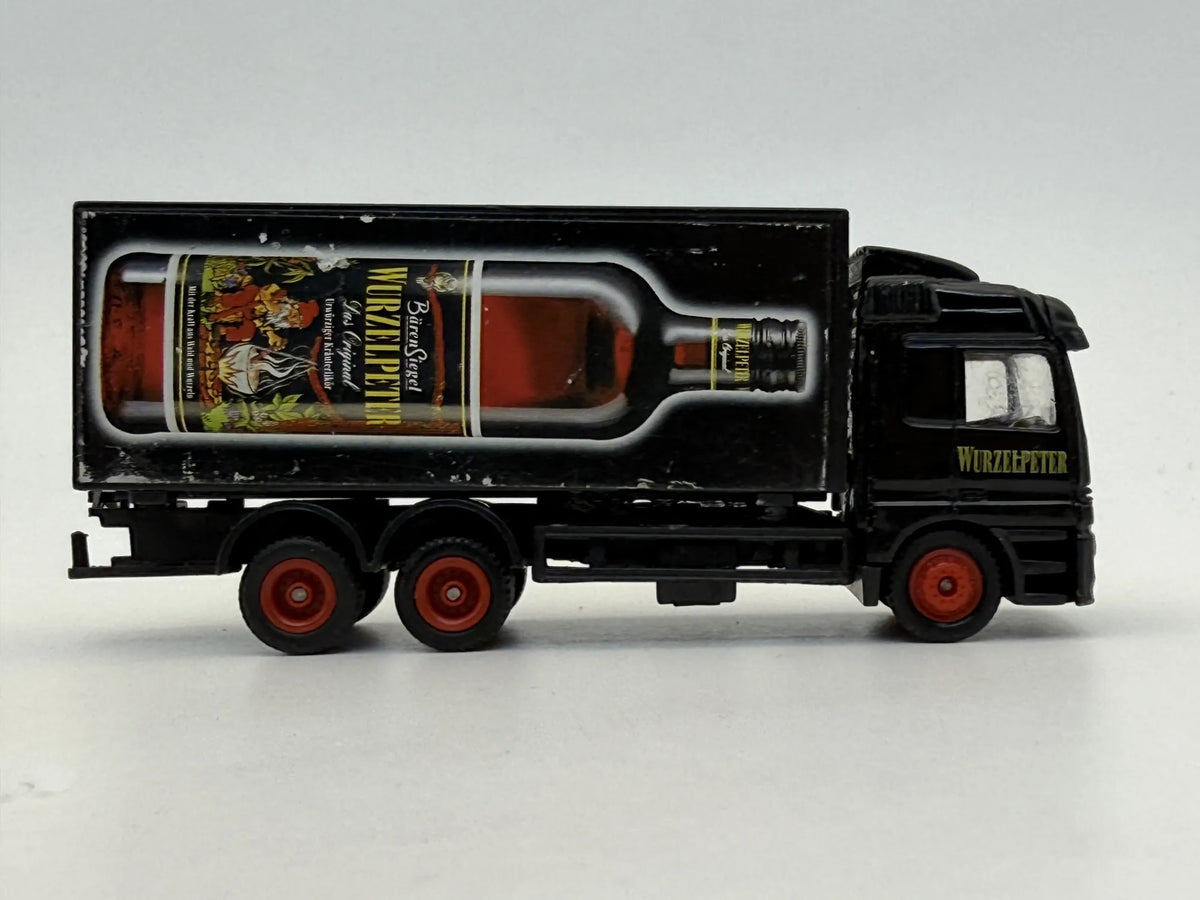Ciężarówka Mercedes-Benz Actros High Speed Czarny 1:64 Wurzelpeter – zdjęcie 3