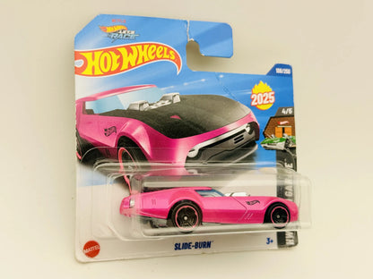 Slide-Burn Hot Wheels HW Modified 1:64 Blister Różowy – zdjęcie 3