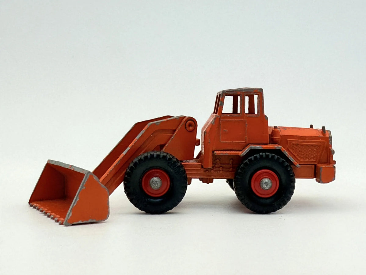 Tractor Shovel Matchbox Pomarańczowy 1:64 Made in Anglia – zdjęcie 3
