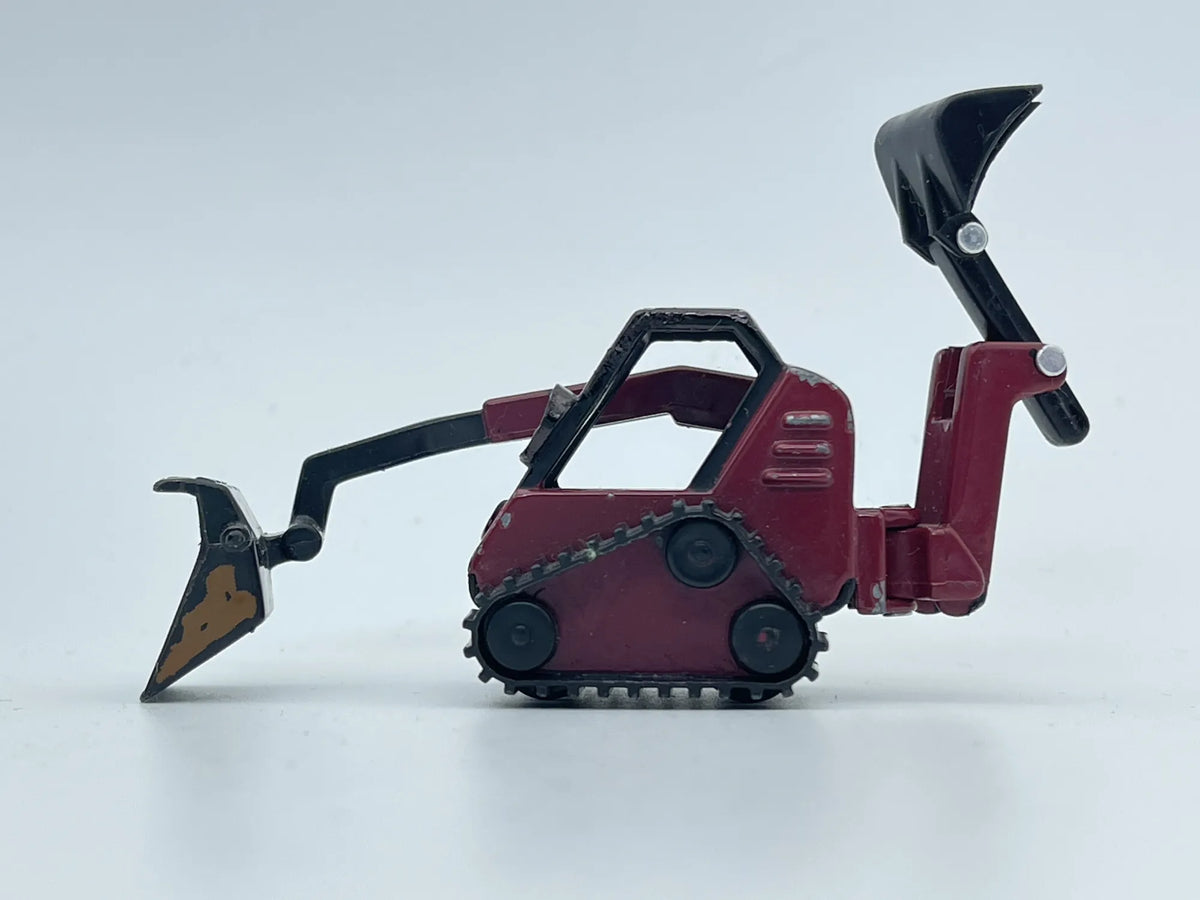 Koparka-ładowarka Benny z serii Bob Budownicz, Resoraki, Die cast 1:55 – zdjęcie 3