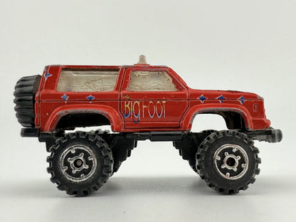 Jak Ford Bronco 4x4 z 1972, BIGFOOT, Die cast, Czerwony, 1:64, Resoraki – zdjęcie 3