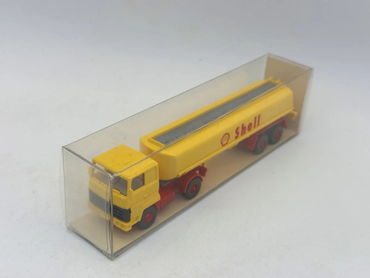 Shell Tankzug Wiking Żółty 1:87 Made in Berlin West Germany – zdjęcie 3