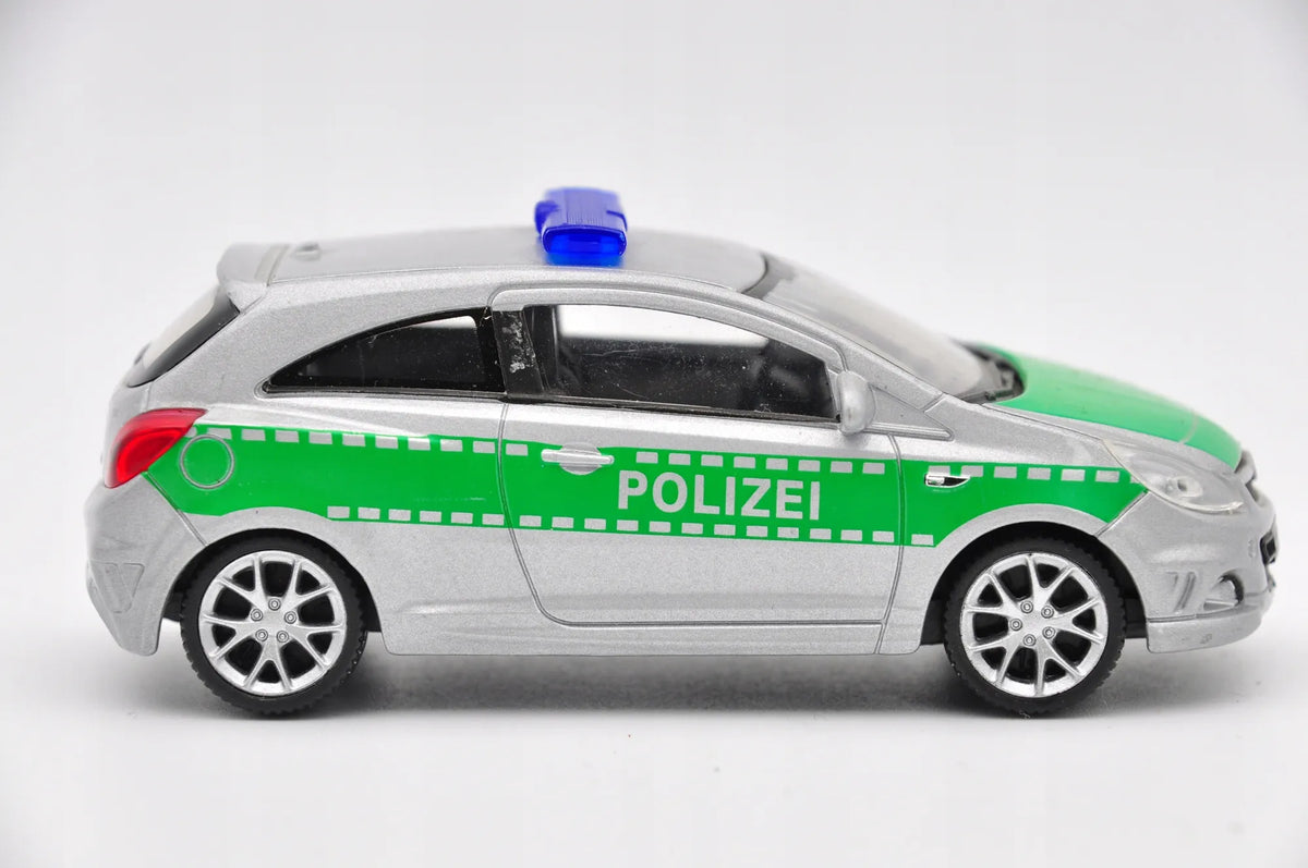 OPEL CORSA OPC, Welly, Resoraki, Die cast 44014, Srebrny, 1:60 – zdjęcie 3