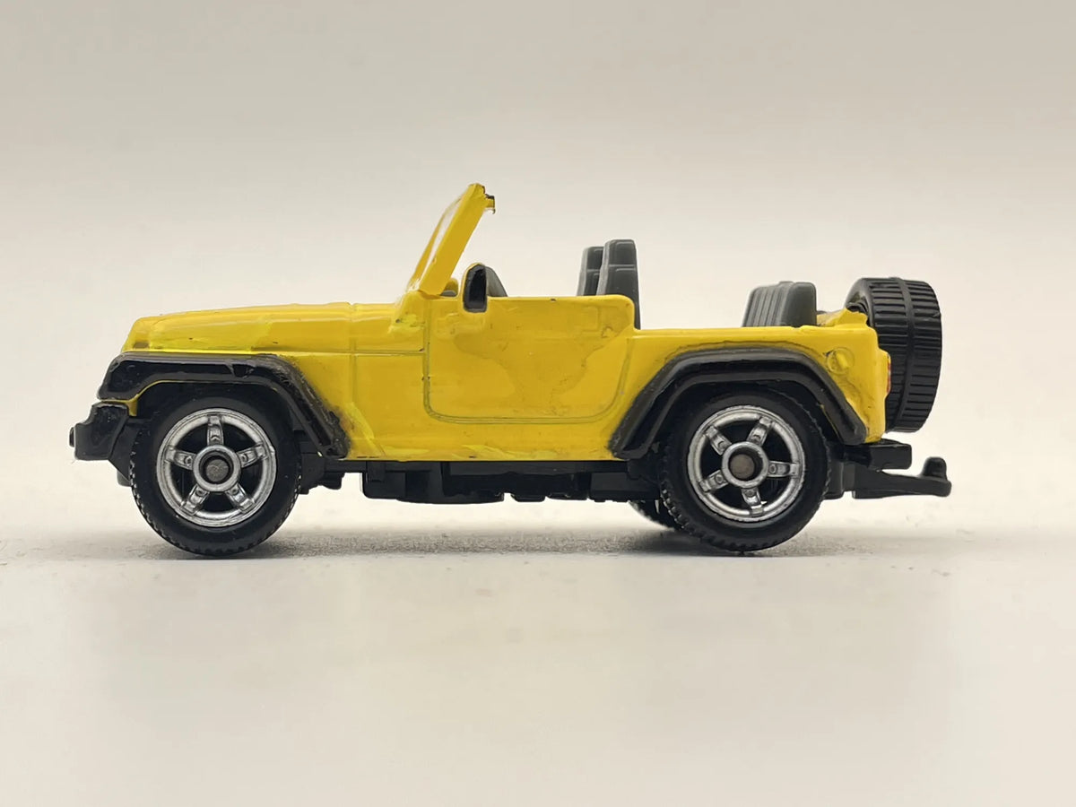 JEEP WRANGLER, SIKU, Resoraki, Die cast 6213, Żółty, 1:55 – zdjęcie 3