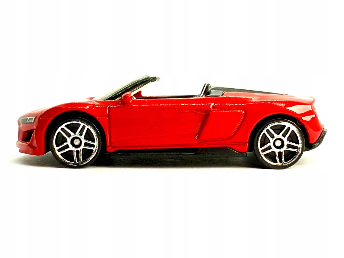 2019 Audi R8 Spyder Hot Wheels 2019 Czerwony 1:64 – zdjęcie 3