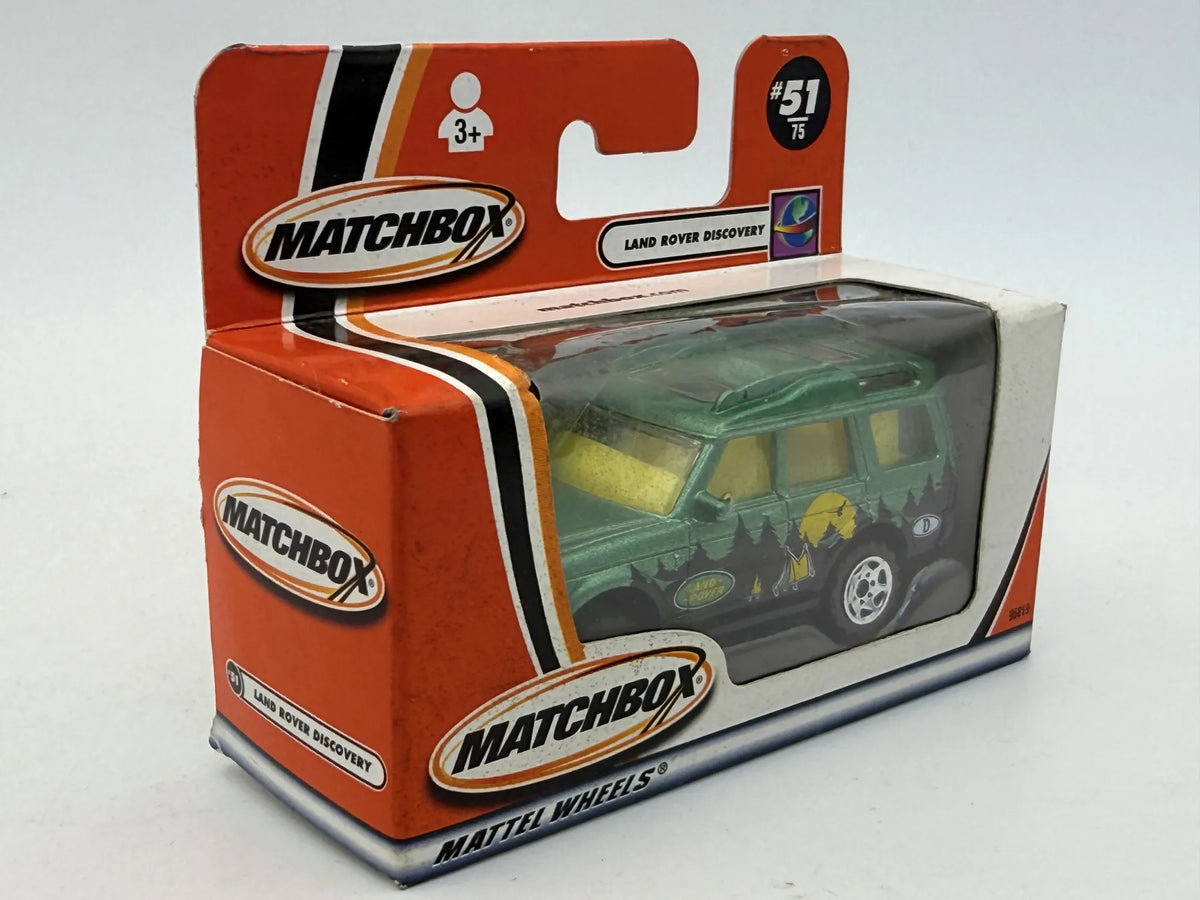 LAND ROVER DISCOVERY Mainline Matchbox 2001 Zielony 1:64 – zdjęcie 3