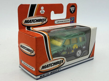 LAND ROVER DISCOVERY Mainline Matchbox 2001 Zielony 1:64 – zdjęcie 3