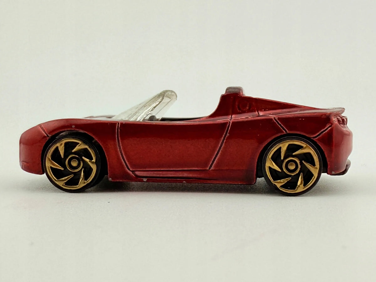 2008 Tesla Roadster Hot Wheels 2008 Czerwony 1:64 – zdjęcie 3