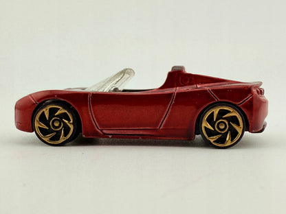 2008 Tesla Roadster Hot Wheels 2008 Czerwony 1:64 – zdjęcie 3