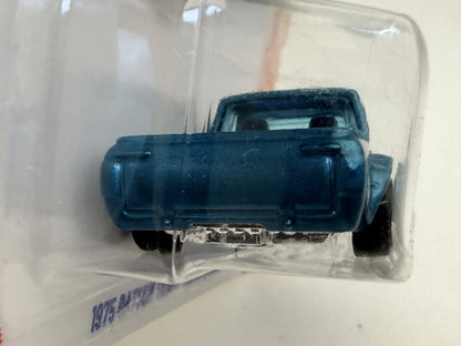 1975 Datsun Sunny Truck HW Hot Trucks Hot Wheels 2024 Turkusowy 1:64 – zdjęcie 3
