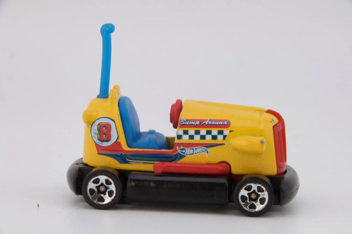 Bump Around Hot Wheels Żółty 1:64 – zdjęcie 3