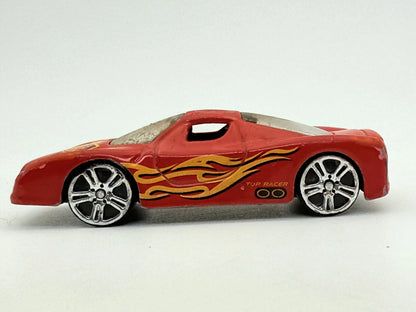 Concept Car Speedsters Top Racer, Die cast 9860, Resoraki, Czerwony, 1:64 – zdjęcie 3