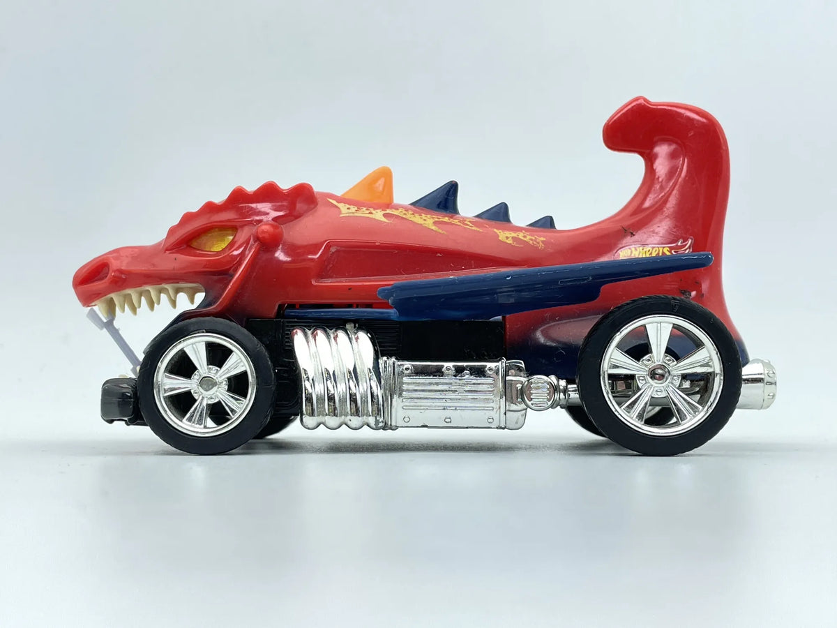 BIG DRAGON BLASTER, SAMOCHÓD W KSZTAŁCIE SMOKA, Hot Wheels, 1:34 – zdjęcie 3