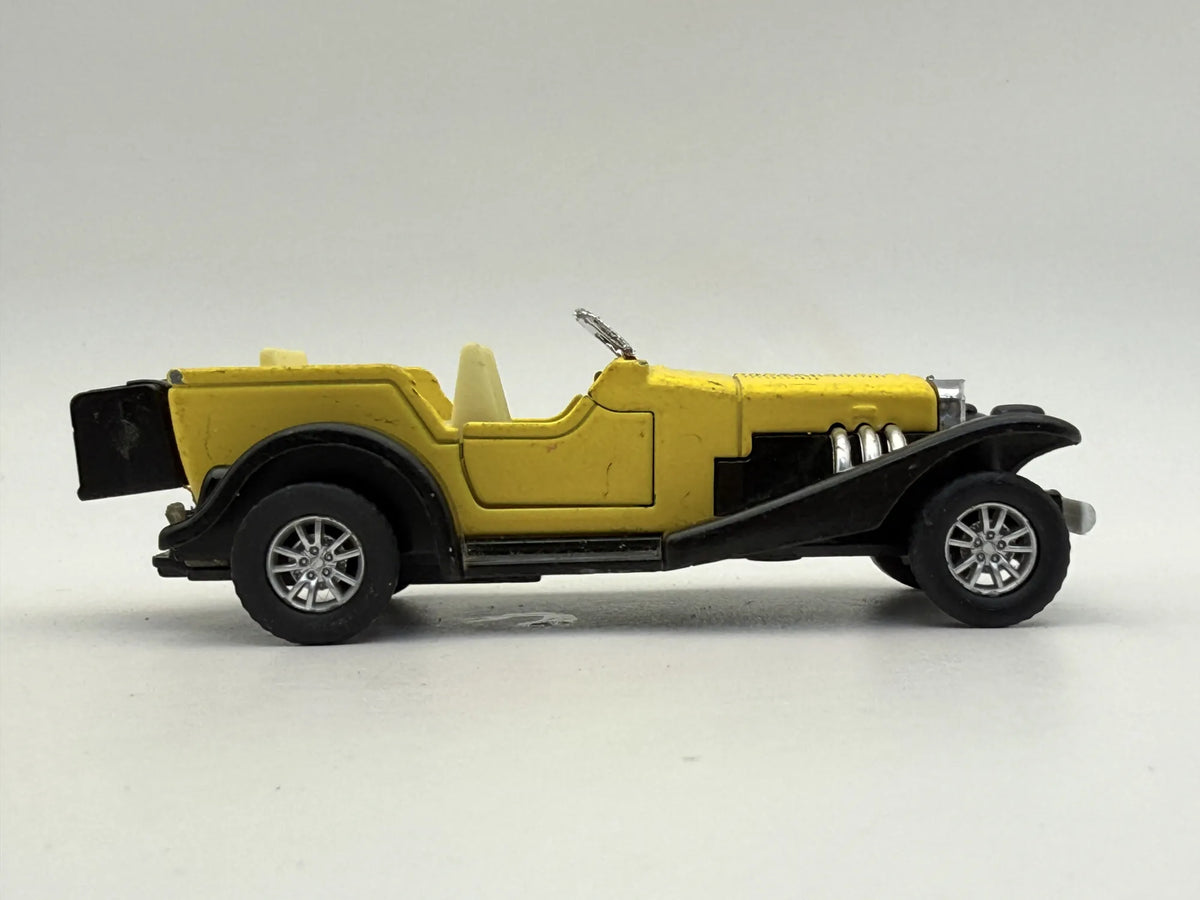 MERCEDES-BENZ SSK CABRIO VINTAGE MODEL Żółty 1:34 – zdjęcie 3