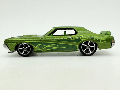 69 Mercury Cougar Eliminator Hot Wheels Zielony 1:64 – zdjęcie 3