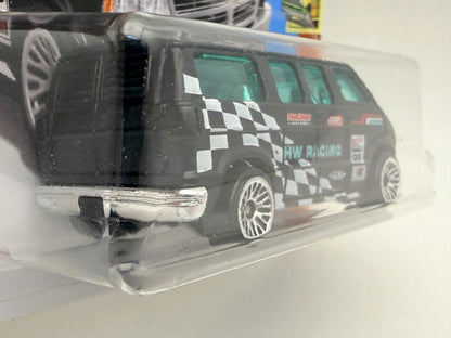 Dodge Van HW Vans Hot Wheels 2024 Czarny 1:64 – zdjęcie 3