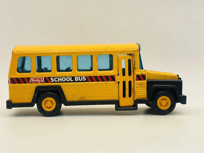 Autobus Vintage School Bus Buddy L '80 Żółty 1:43 Made in Japan Blaszak – zdjęcie 3