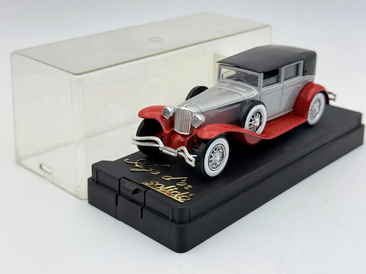 CORD L29 Z 1929 ROKU Age D'Or Solido '70 Srebrny 1:43 Made in France – zdjęcie 3