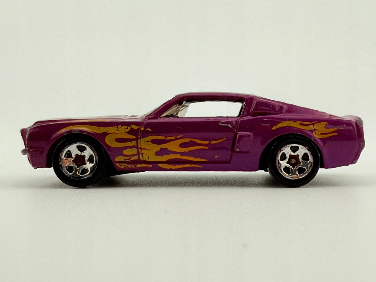 '68 Shelby Gt500 Hot Wheels 2012 Fioletowy 1:64 – zdjęcie 3