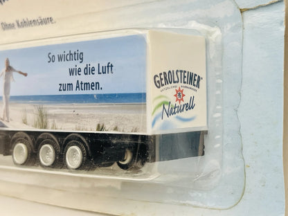 Man Ciągnik Siodłowy Z Trzyosiową Naczepą Furgonową Grell 1:87 Gerolsteiner – zdjęcie 3