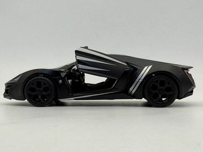 LYKAN HYPERSPORT MARVEL AVENGERS, Jada Toys, Die cast, Czarny 1:32 Resoraki – zdjęcie 3