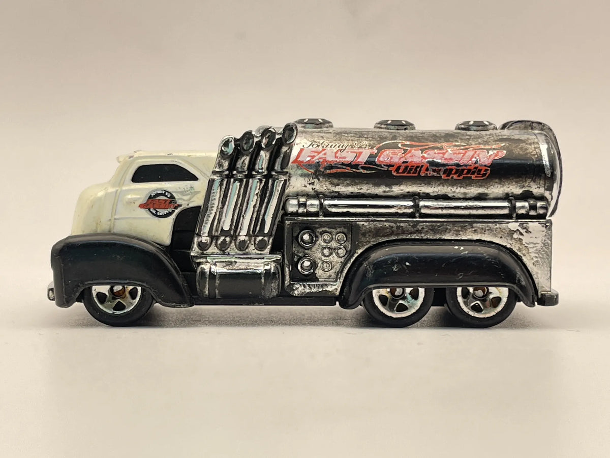 FAST GASSIN, Hot Wheels, Resoraki, Die cast, Srebrny, 1:64 – zdjęcie 3