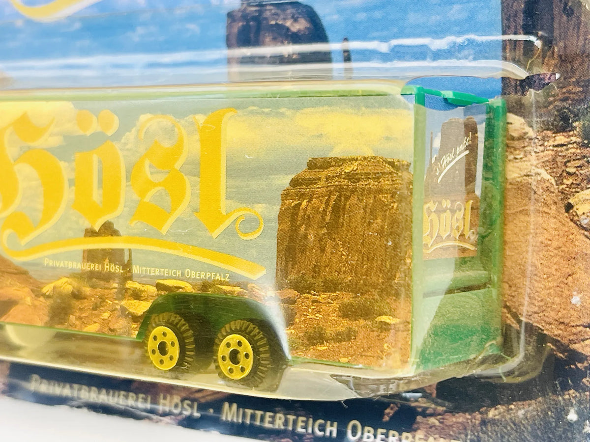 Ciężarówka Cabover Grell 1:87 Ciężarówka Promocyjna Hösl Blister Zielony – zdjęcie 3