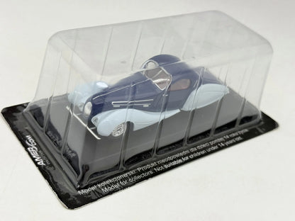 TALBOT LAGO T150SS FIGONI FALASCHI Z 1938 R. AmerCom Niebieski 1:43 – zdjęcie 3