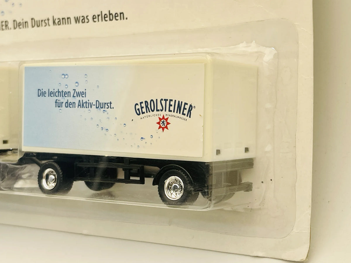 Mercedes-Benz Actros Hümmer 1:87 GEROLSTEINER Biały Blister Promocyjny – zdjęcie 3