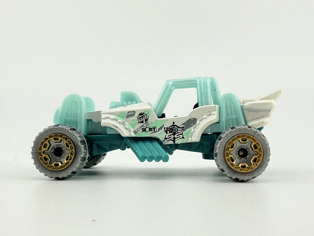 FUTURYSTYCZNY BUGGY, Hot Wheels 2013, Die cast BDC94, Biały, 1:64, Resoraki – zdjęcie 3