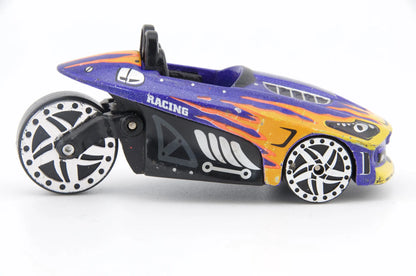 Motocykl Wyścigowy Realtoy Fioletowy 1:64 – zdjęcie 3