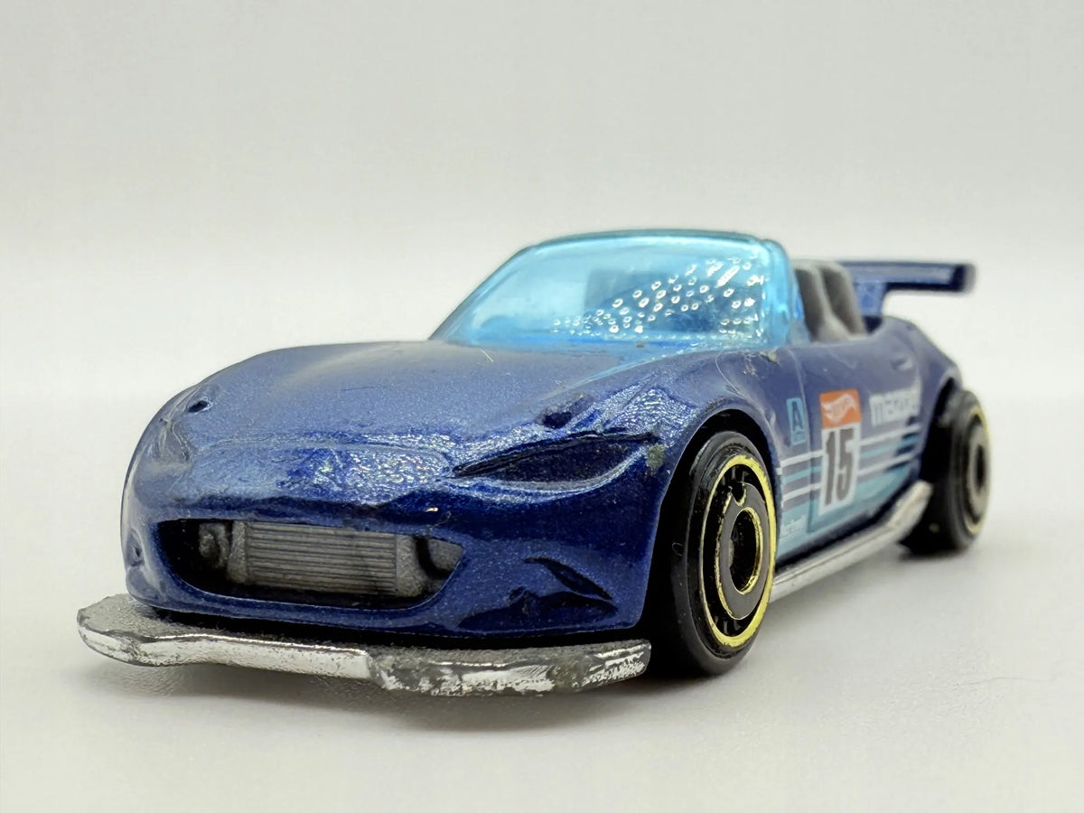 Mazda Mx-5 Hot Wheels 2015 Niebieski 1:64 – zdjęcie 3