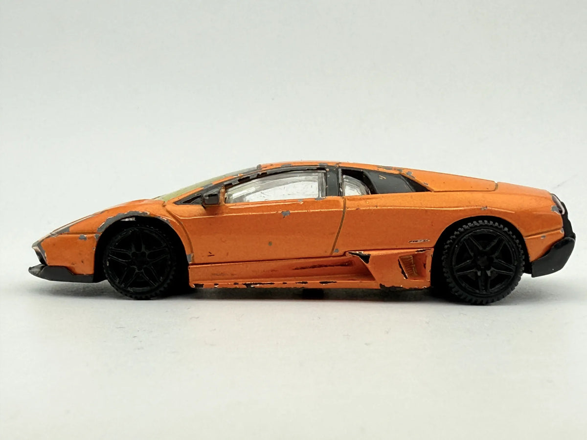 LAMBORGHINI MURCIÉLAGO LP640, Rastar, Die cast 3043Y, Pomarańczowy, 1:43 – zdjęcie 3