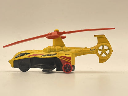 SKY KNIFE, Hot Wheels 2006, Die cast 1, Żółty, 1:64, Resoraki – zdjęcie 3