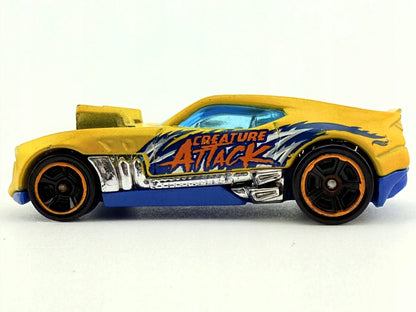 Twinduction Hot Wheels 2010 Żółty 1:64 – zdjęcie 3
