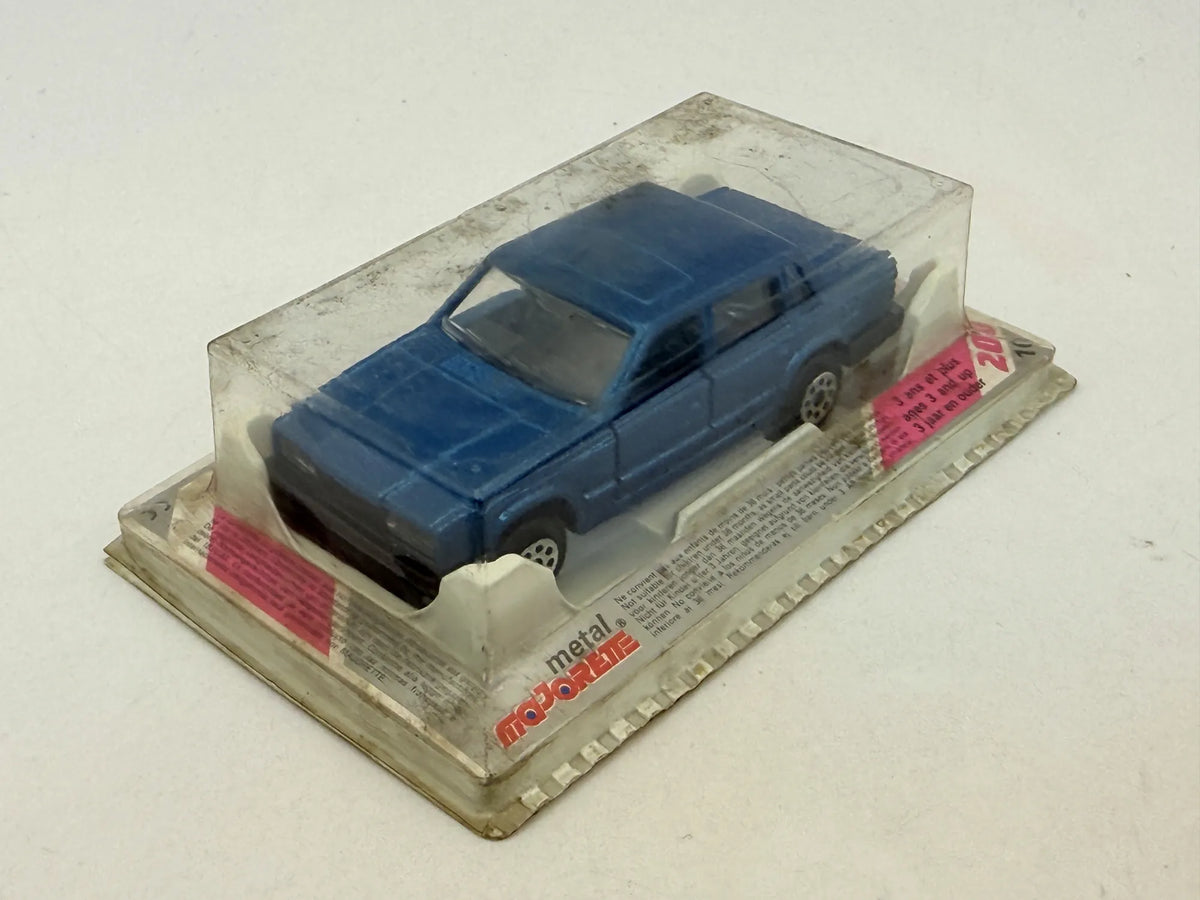 VOLVO 760 GLE Majorette '90 Niebieski 1:64 – zdjęcie 3