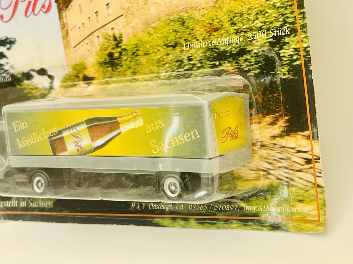 IFA W50-L DGD 1:87 Ciężarówka Promocyjna Rammbock Pils Blister Szary – zdjęcie 3