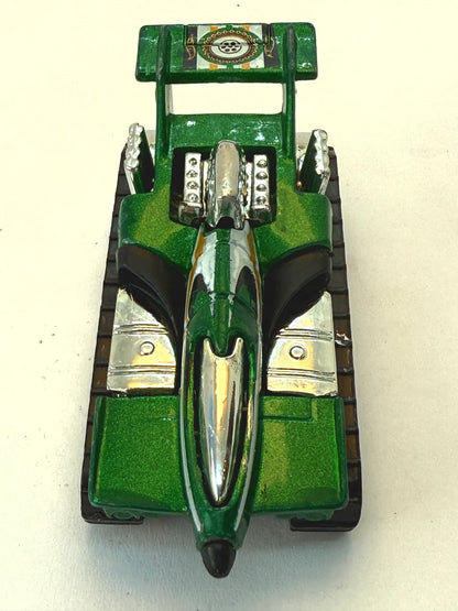 Treadator Hot Wheels 1992 Zielony 1:64 – zdjęcie 3