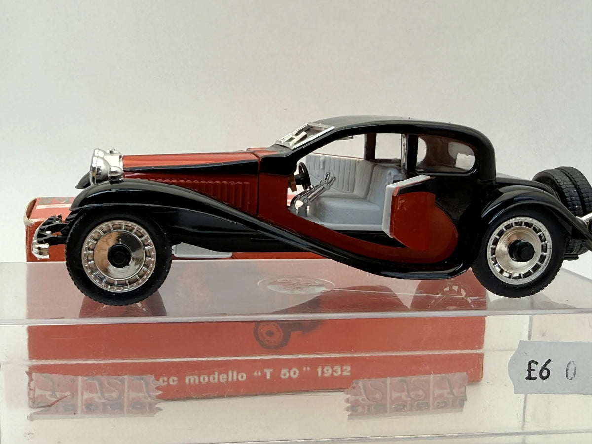 BUGATTI T60 RIO Czarny 1:43 Made in Italy – zdjęcie 3
