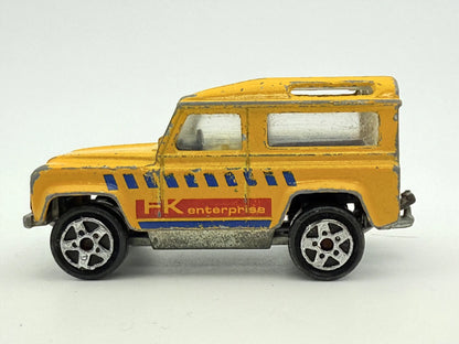 Land Rover Majorette Żółty 1:60 – zdjęcie 3