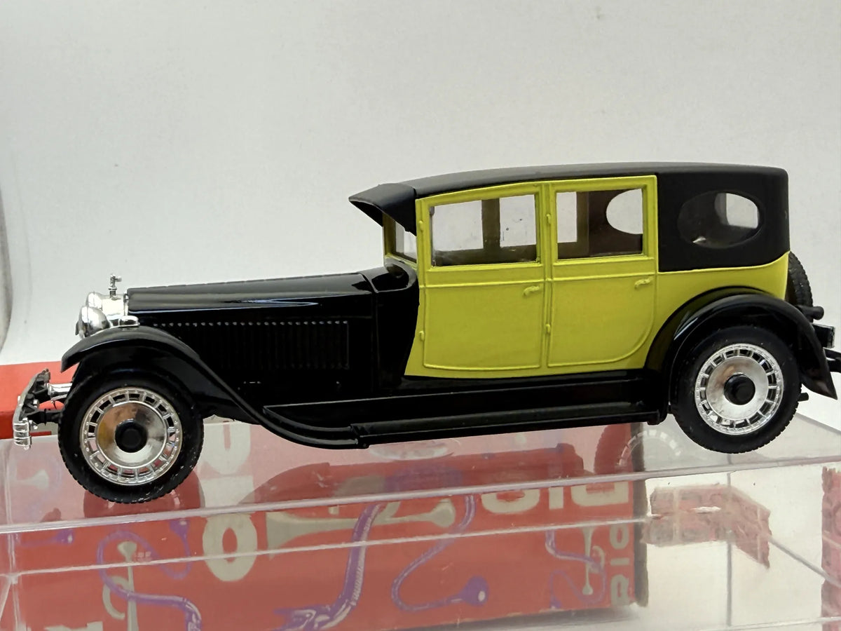 BUGATTI ROYALE 1928 RIO '80 Czarny 1:43 Made in Italy – zdjęcie 3
