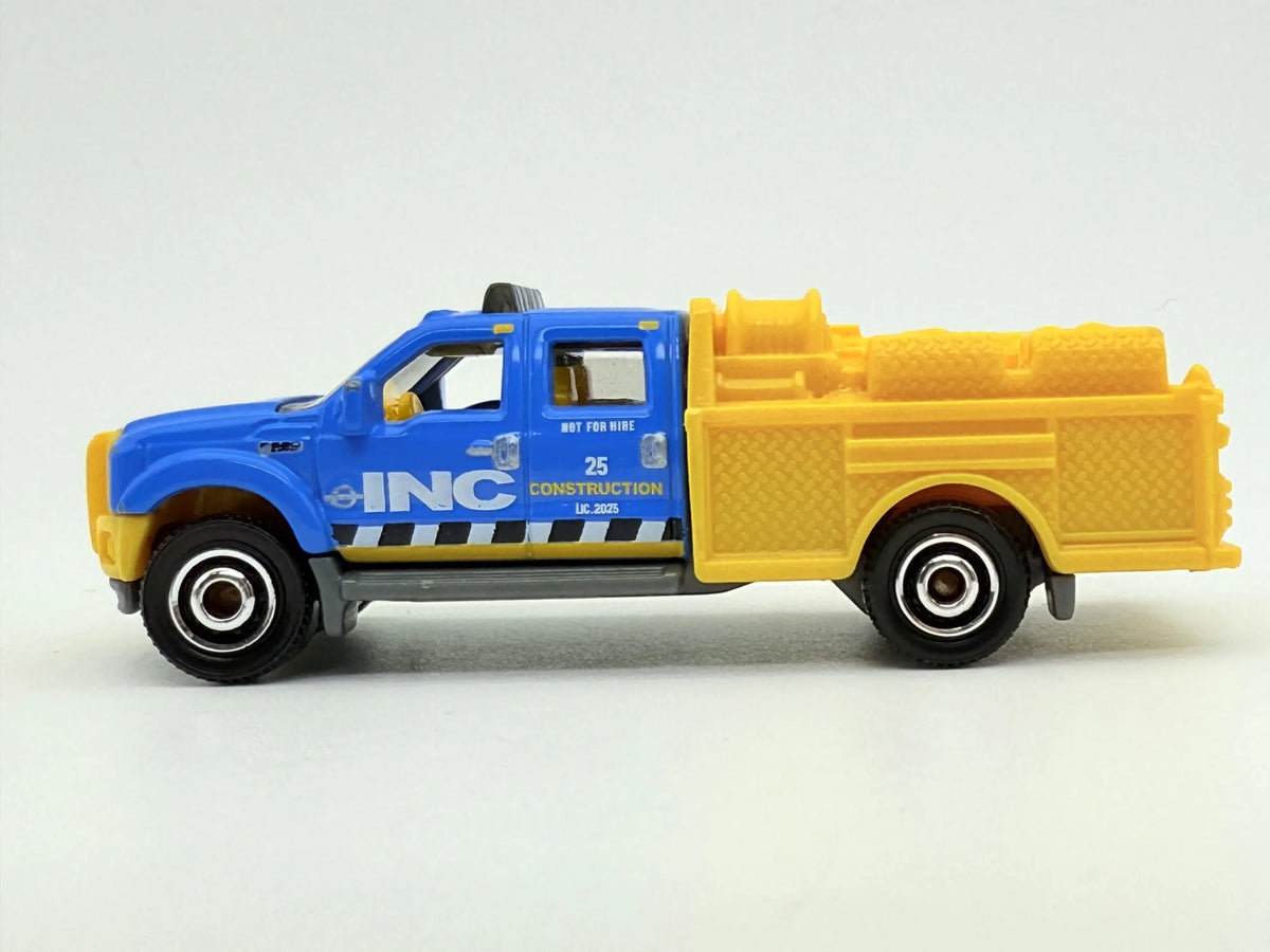 Ford F-550 Super Duty, Matchbox, die cast resoraki, 1:64 – zdjęcie 3