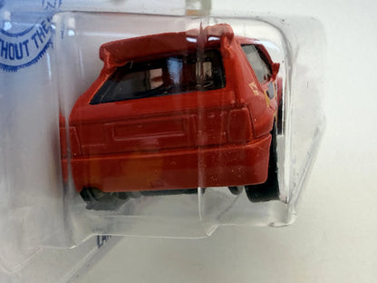 LANCIA DELTA INTEGRALE Baja Blazers Hot Wheels 2021 Czerwony 1:64 – zdjęcie 3