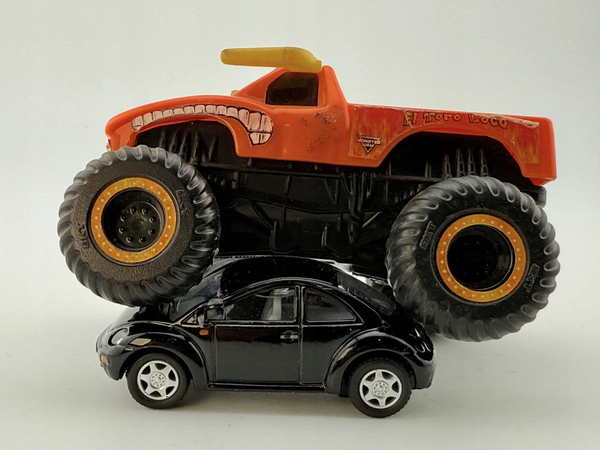 El Toro Loco Monster Jam 2019 Pomarańczowy 1:64 – zdjęcie 3
