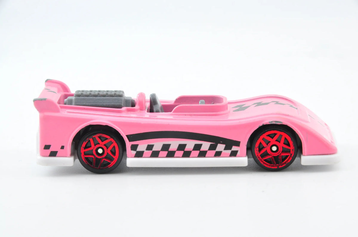 Concept Car, Sportowy Roadster, Delta-Sport, die cast resoraki 1:64, różowy – zdjęcie 3