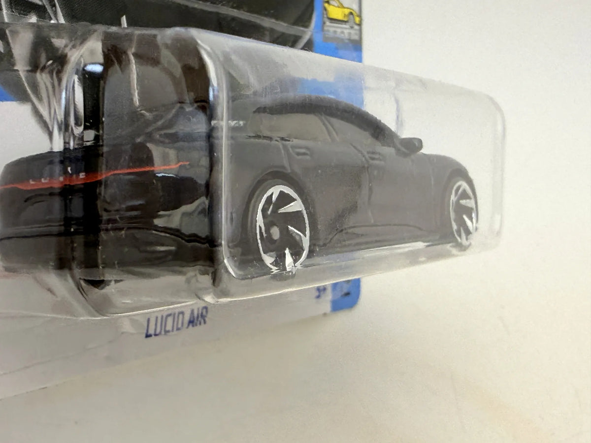 LUCID AIR Factory Fresh Hot Wheels 2023 Czarny 1:64 – zdjęcie 3
