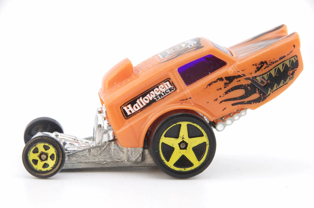 Halloween Trick Hot Wheels Pomarańczowy 1:64 – zdjęcie 3