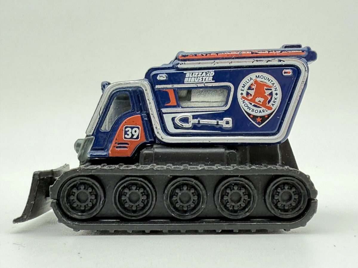 MBX Explorers Blizzard Buster, Matchbox 2013, Die cast MB 934 Niebiesk 1:64 – zdjęcie 3