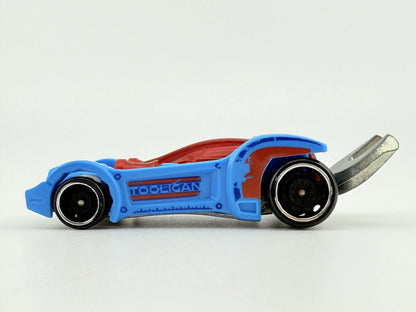 TOOLIGAN, Hot Wheels 2009, Die cast R0917, Niebieski, 1:64, Resoraki – zdjęcie 3