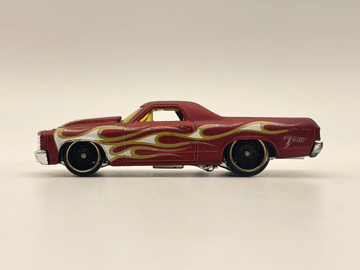 '71 EL CAMINO, Hot Wheels 2018, Die cast M18, Czerwony, 1:64, Resoraki – zdjęcie 3